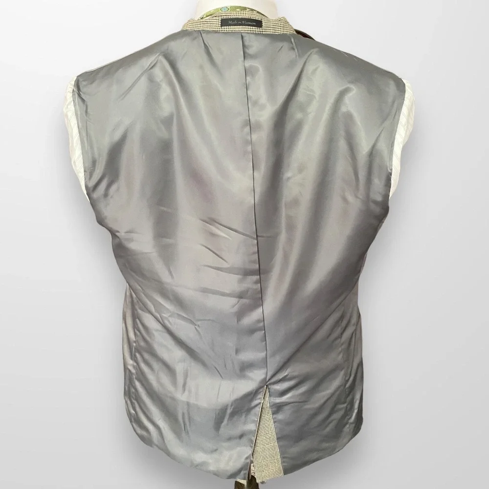 42R Mens Blazer Chaps Sport Coat 2 Button‎ Casual Wool Suit Jacket